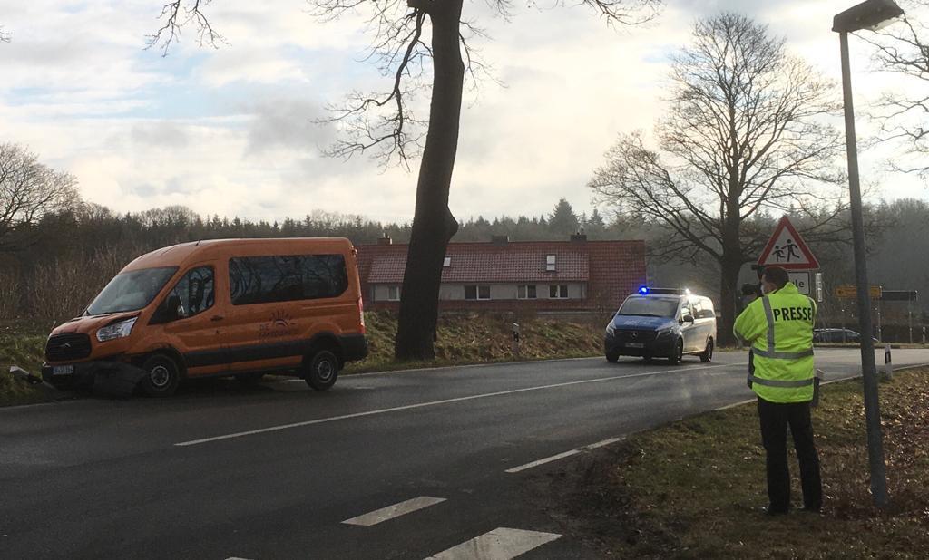 Unfall an der B110